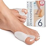 YogaMedic® Hallux Valgus Korrektur für den Großen Zeh - 6 Stk - Unterstützung bei...