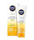 NIVEA SUN UV Gesicht Anti-Age Sonnenschutz Q10 mit LSF 50 (50 ml),...