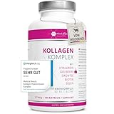 Premium Kollagen Hyaluronsäure Komplex - mit dem Superfood Gojibeere und...
