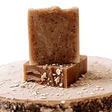 Luxus Hand- und Körperseife Hafermilch-Honig, Naturseife, plastikfrei palmölfrei, 30g,...