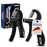 KIMATRA 2-teiliges Griffkraft Trainer Pack von 5kg bis 60kg - Handtrainer Set...