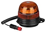 LED Rundumleuchte Warnleuchte 12 und 24 Volt mit Magnet E4 ECE R65 R10...