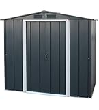 Duramax ECO 6 x 4 (2.17 m²) Metallgerätehaus, feuerverzinktes Metall gerätehaus -...