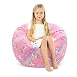 Decalsweet Sitzsack Kinder Spielzeug Stofftier Aufbewahrung, Große Größe...