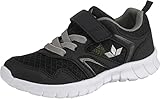 Lico Herren Skip Vs Sneaker, Schwarz Grau, 38 EU