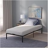 Dreamzie Bett 90x200 mit Lattenrost Metall 41cm Bettgestell 90 x 200 Robust,...