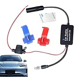 Autoantenne Booster - 12V Automobilantenne, Signalempfangverstärker | FM Audio Radio...