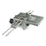 3in1 Bohrschablone, Dowel Jig Dübelvorrichtung, Verstellbare Bohrerführungsschienen, mit...