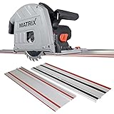 Matrix Kreissäge Handkreissäge Tauchsäge mit Führungsschiene TRS 1400-64 |...