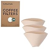 Earthtopia 3er Set Wiederverwendbare Kaffeefilter aus Stoff | 100% Bio-Baumwolle...