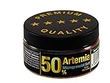 Premium Fischfutter Aquarium mit 50% Artemia [FÜR WACHSTUM & FARBENPRACHT] -...