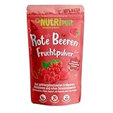 Rote Beeren Fruchtpulver: 100g Himbeeren, Johannisbeeren und Erdbeeren gefriergetrocknet...