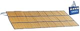 PEARL beach Bastmatte: Faltbare Bast-Strandmatte mit Tragegriffen, 180 x 90 cm...