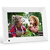 Digitaler Bilderrahmen 8 Zoll, NexFoto Elektronischer Fotorahmen 1280 * 800 Hochauflösung...