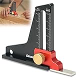 Udbrud Höhenmesser, Tiefenmesser Aluminiumlegierung, Metrische Höhe Gauge...