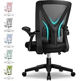 Airchros Bürostuhl,Schreibtischstuhl Bürostuhl Ergonomisch mit Hochklappbaren...