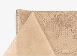 Olde Map Vintage bedrucktes Seidenpapier Verpackung Box Filler (10 Blatt)