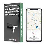 Invoxia Mini-GPS-Tracker - Wasserdichter GPS-Tracker mit Echtzeit-Diebstahlalarm...