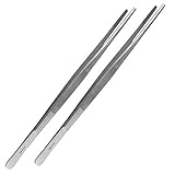 2er Set Kochpinzette 30 cm lang - Küchenpinzette - Grillpinzette - Grillzange -...