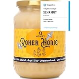 Reiner, Roher Rapshonig – 100% Natürlich mit zarter, süßer Note, Kristallisiert auf...