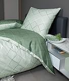 Janine Design Mako-Satin Bettwäsche J.D. 87053-06 1 Bettbezug 135 x 200 cm + 1...