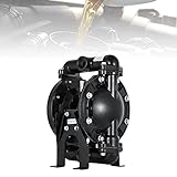 Luftbetriebene Doppelmembranpumpe, Luftbetriebene Altöl Umfüllpumpe mit 1-Zoll-Einlass...