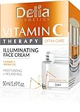 Delia Cosmetics - Vitamin C Therapy - Illuminierende Gesichtscreme - Jeder Hauttyp -...