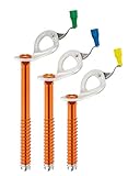 Petzl Laser Speed Light Eisschraube aus Stahl und Aluminium in der Farbe Gelb mit Einer...