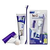 Aznever Zahnputzset für Hunde - Zahnbürsten-Set für Haustiere,Pet Store Hospital...