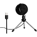 SameeHome USB Mikrofon Kondensator für Computer, PC Laptop Mikrofone mit StäNder für...