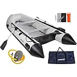 Nemaxx ZB330 Professional Schlauchboot ZB 330 cm, Paddelboot für 5 Personen-Sportboot,...