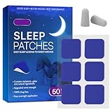 DGUSO Schlafpflaster 60 Stück Tiefschlafpflaster Für Erwachsene, Schlaftabs...