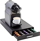 Amazon Basics 1 Schubladenbox zur Aufbewahrung von Nespresso Originalline Kaffeekapseln,...