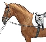 HKM 1873 Ausbinder, Hilfszügel Ausbindezügel Zügel, Rinderleder, Pony, 4000315562572