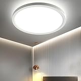 OTREN Deckenlampe LED Rund Deckenleuchte: Hauchdünn und Schlicht Lampe - Flach...