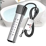 2500W Tauchsieder Badewanne, Thermostat Heizung Tauchsieder Badewannepool, Intelligente...
