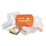 Moto112+ Verbandtasche Motorrad, Verbandskasten Motorrad zur Erstversorgung,...