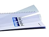 r&b UMT030TA Deckblätter Klarsichtfolien, DIN A4, PVC, transparent, glasklar,...
