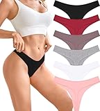BeReady String Tanga Damen Baumwolle Sexy Unterwäsche Frauen Set Unterhosen Damen Slips...