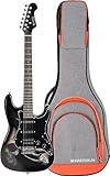 Rocktile Pro ST60-SK E-Gitarre Skull Gigbag Set - Rocktile Classic-Series - Korpus: Linde...