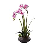 Künstliche Blume Chinesisch-Art Hotel Villa Künstliche Schmetterling Orchidee,...