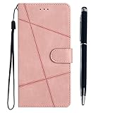 Flip Premium Wallet Handyhülle Stoßfest PU Leder Magnet Cover Entworfen für Samsung...