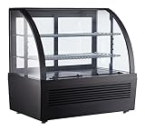 METRO Professional Kühlvitrine GCV1100, Kunststoff/Glas, 70.5 x 47.2 x 68.7 cm, für...