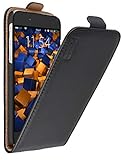 mumbi Echt Leder Flip Case kompatibel mit iPhone 6 / 6S Hülle Leder Tasche Case...