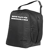 ATOMIC Boot & Helmet Bag Schwarz I Wasserabweisende Tasche für Skischuhe & Helm I...