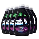 Coral Waschmittel Flüssig Black Velvet Colorwaschmittel für ein intensives Schwarz mit...