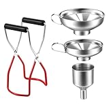 HOLIDYOYO 1 Satz 4 Stk klipsen kann Drehmomentschlüssel Dampftopf Greifer Glasheber,...