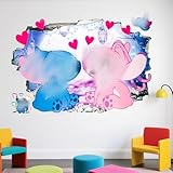 Dekewe Cartoon Wandaufkleber Aufkleber, Kinderzimmer Wandsticker Wohnzimmer Küche...