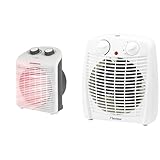 Clatronic® mobiler & kompakter Heizlüfter | Heizlüfter 2000W & 1000W & Bestron...