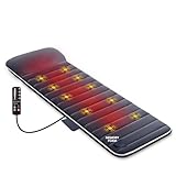 Snailax Memory-Foam Massagematte mit Wärme, Vibrationsmassagematte mit 10...